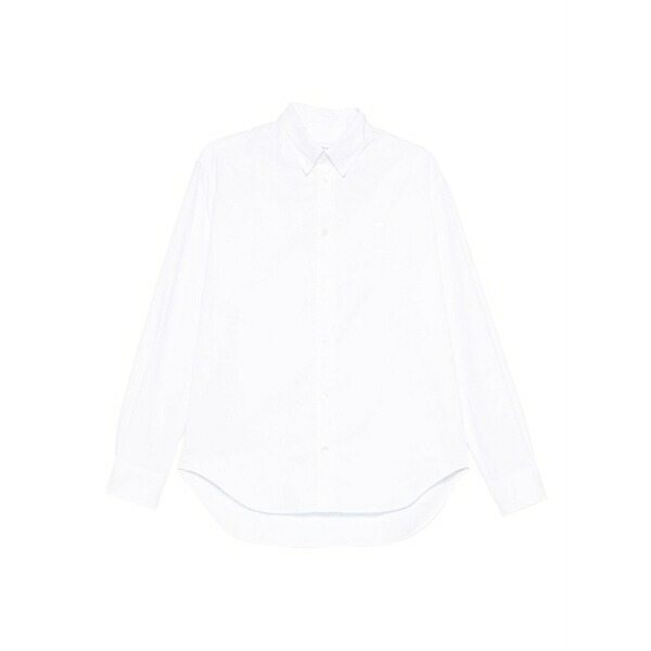 棲み家 稲荷 メンズ ティーシャツ トップス Cotton shirt White