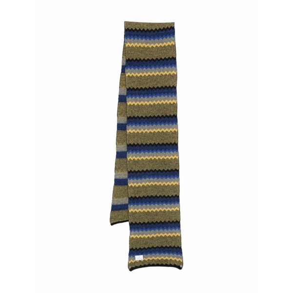 マニュエル リッツ メンズ えり巻き・袈裟・えり巻き 付属物 Wool-blend scarf Blue