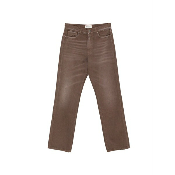 パウラ メンズ 心地好いズボン下 ボトムス Mercurio faded-effect jeans Brown