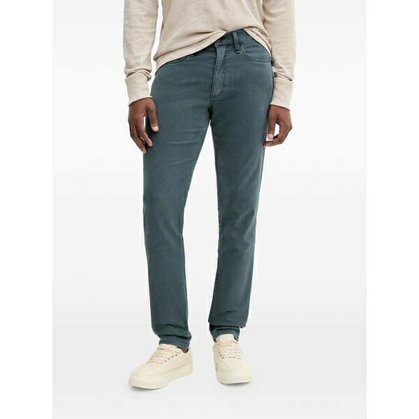 ラグアンドボーン メンズ デニムパンツ ボトムス Logo-patch jeans Blue|asty