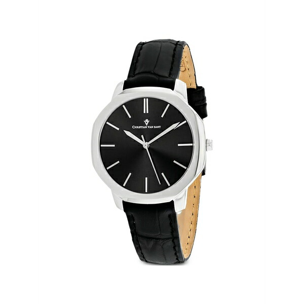 クリスチャンバンサント レディース ウォッチ 佩び物 Octave slim 37粍 watch Black