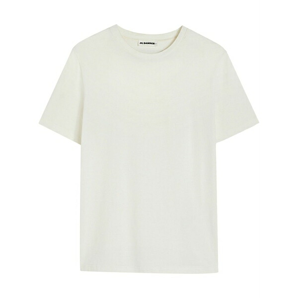 ジル・サンダー レディース ティーシャツ トップス Crew-neck t-shirt White