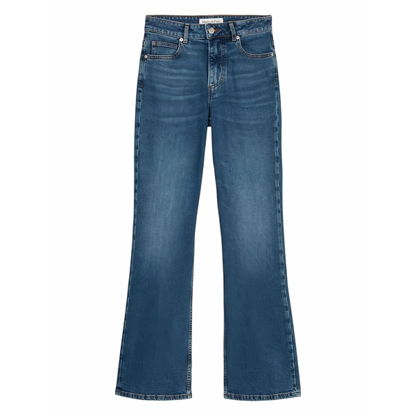 マルコポーロ レディース ジーンズズボン下 ボトムス Flared jeans Blue