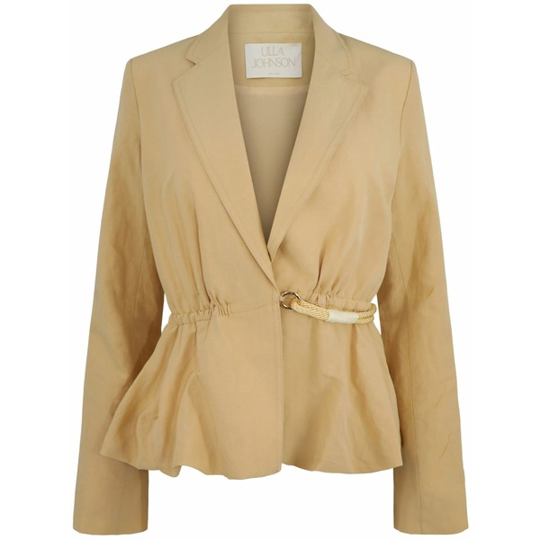ウラ・ジョンソン レディース 上衣＆上衣 アウター Talie belted blazer Neutrals