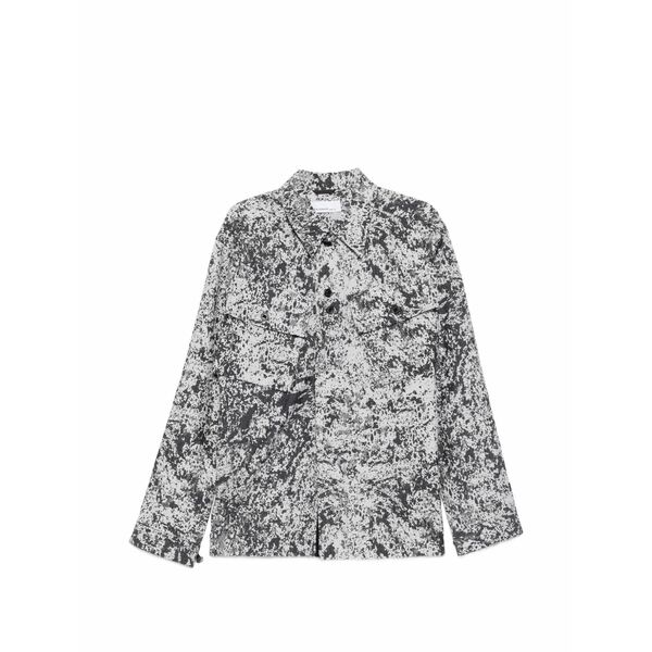 オーエーエムシー メンズ 上衣＆上衣 アウター Long-sleeves jacket Grey