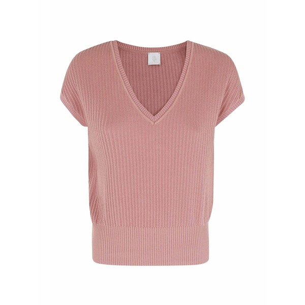 イレブンティ レディース ティーシャツ トップス Sleeveless v-neck top Pink