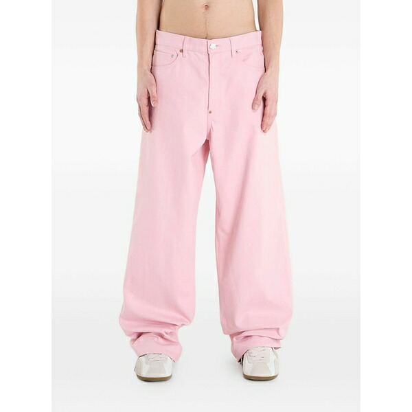 ケンゾー メンズ ジーンズズボン下 ボトムス Wide-leg jeans Pink