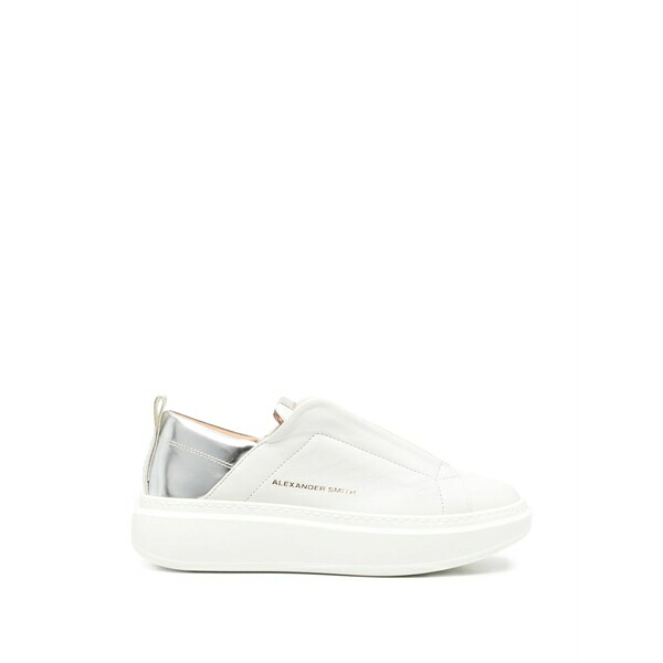 アレクサンダー スミス レディース スニーカー シューズ Wembley slip-on sneakers White
