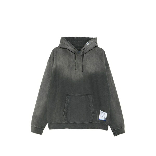 ミハラヤスヒロ メンズ パーカー・スウェットシャツ アウター Sun faded like hoodie Grey