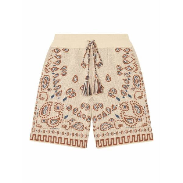 アラヌイ メンズ カジュアルパンツ ボトムス Cotton bermuda shorts Neutrals|asty