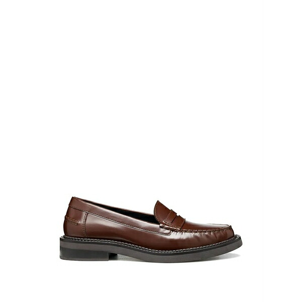 ジェオックス レディース スリッポン・ローファー シューズ Penny-bar loafers Brown|asty