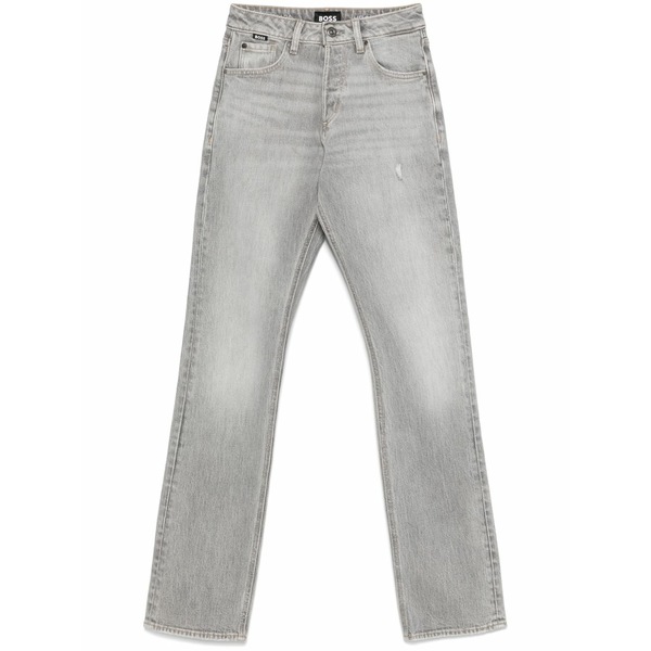 元締め レディース ジーンズズボン下 ボトムス Slim-cut jeans Grey