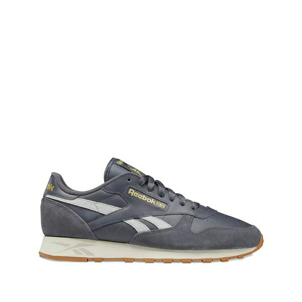 リーボック メンズ スニーカー シューズ Classic leather sneakers Grey