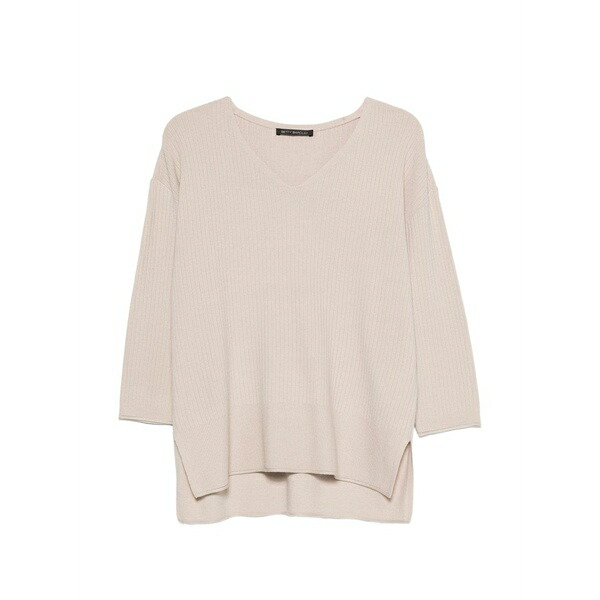 ベティーバークレイ レディース ニット&セーター アウター V-neck sweater Neutrals｜asty