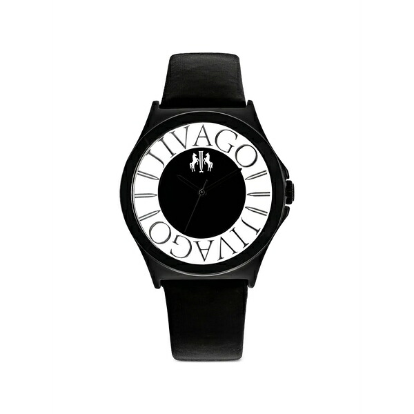 ジヴァゴ レディース ウオッチ 付属物 Fun 38粍 watch Black