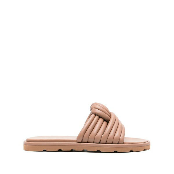 ジャンヴィト ロッシ レディース サンダル シューズ Ottavia leather slides Neutrals