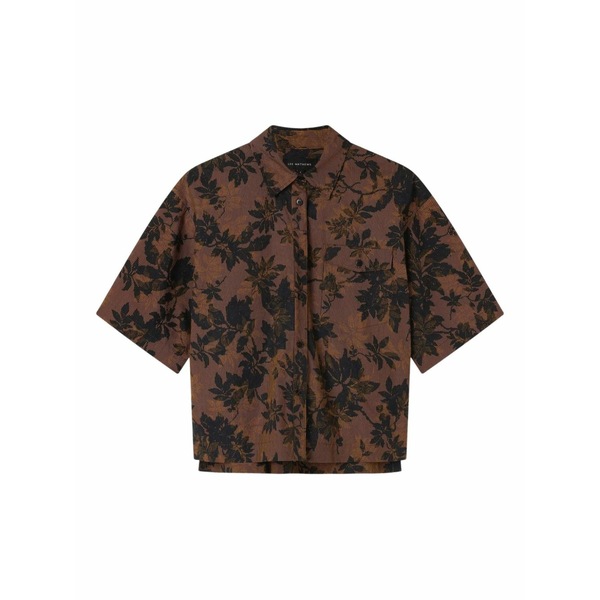 リーマシュー レディース プルオーバー トップス Ivy floral-pattern shirt Brown