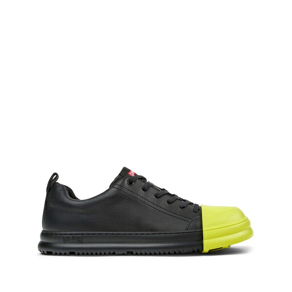 カンペール メンズ スニーカー シューズ Junction runner leather sneakers  Black