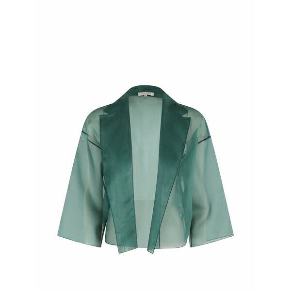 アントネリ レディース 上衣＆上衣 アウター Emma v-neck oversized jacket Green