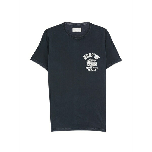 洋弓エリー メンズ ティーシャツ トップス Graphic-print t-shirt Blue