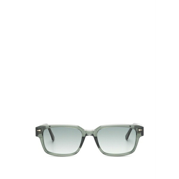 アレム メンズ サングラス・アイウェア アクセサリー Beaux arts square-frame sunglasses Green｜asty