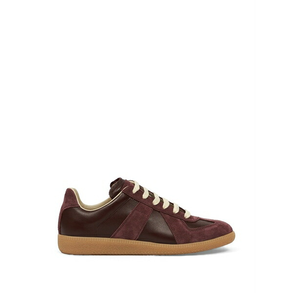 マルタンマルジェラ レディース スニーカー シューズ Replica leather sneakers Red