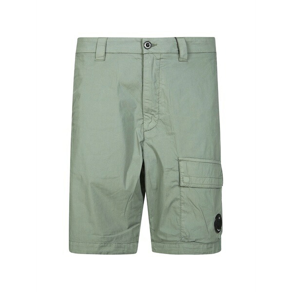 シーピーカンパニー メンズ 心地好いズボン下 ボトムス Fili cotton cargo shorts Blue