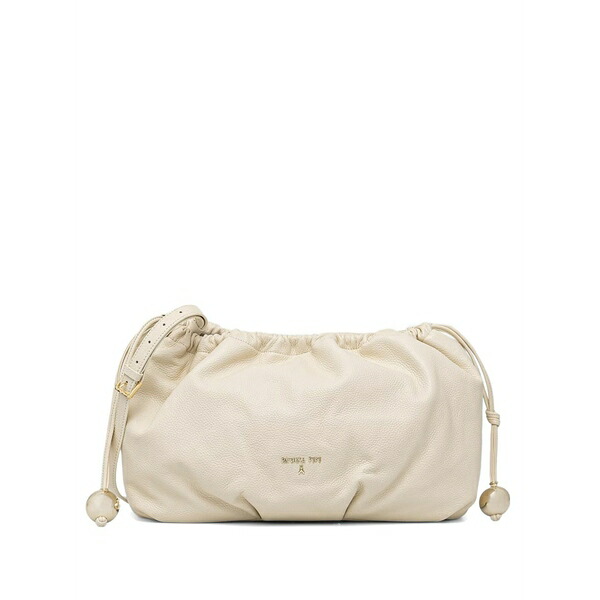 パトリツィア ペペ レディース ショルダーバッグ 御徒面子 Bubble drawstring-detail bag White