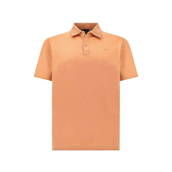 ポールアンドシャーク メンズ スポーツシャツ トップス Logo-detail polo shirt Orange