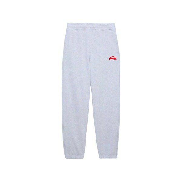 エムエスジイエム メンズ 心地好いズボン下 ボトムス Logo-embroidery track pants Grey