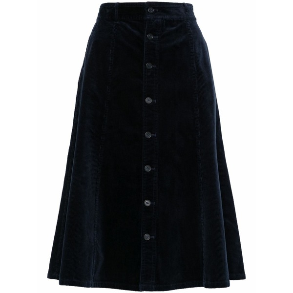 ラルフローレン レディース スコート ボトムス Corduroy MIDI skirt Blue