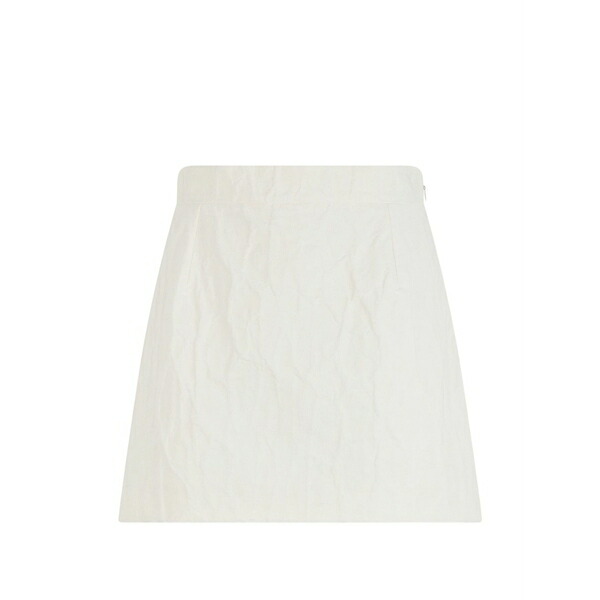 ロベルトカヴァリ レディース スコート ボトムス Zip-fastening mini skirt White
