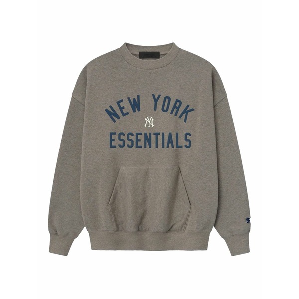 エフオージーエッセンシャルズ メンズ パーカー・スウェットシャツ アウター Crew-neck sweatshirt Grey