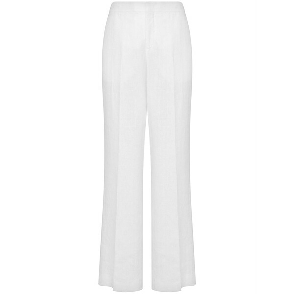 モスキーノ レディース 心地よいズボン下 ボトムス Wide-leg trousers White