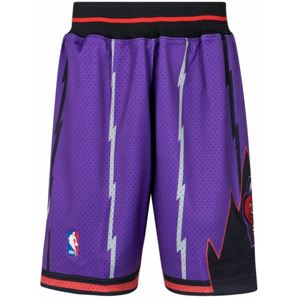 ミッチェル\u0026ネス メンズ 心地好いズボン下 ボトムス Toronto raptors authentic mesh shorts Purple