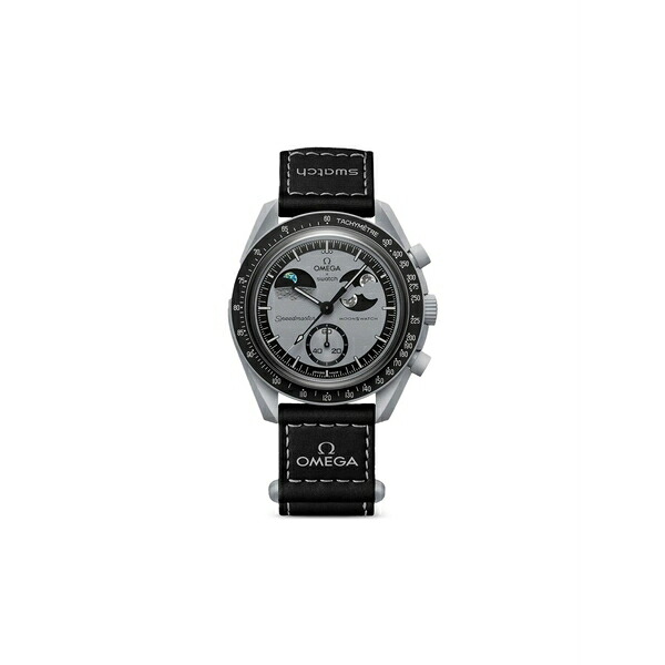スワッチ メンズ ウオッチ 添え物 X omega mission to earthphase 42粍 watch Grey