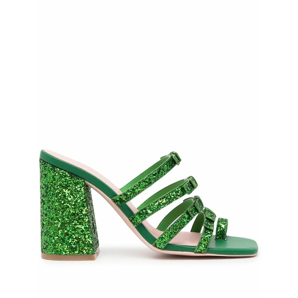 マッグロー レディース サンダル シューズ Dorothy glitter-detail sandals Green