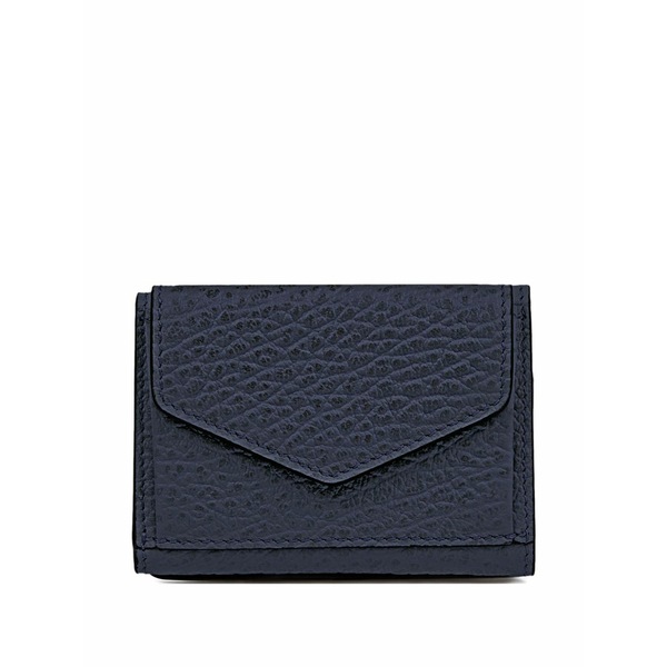 マルタンマルジェラ メンズ 金入れ 付属物 Four-stitches pocket wallet Blue