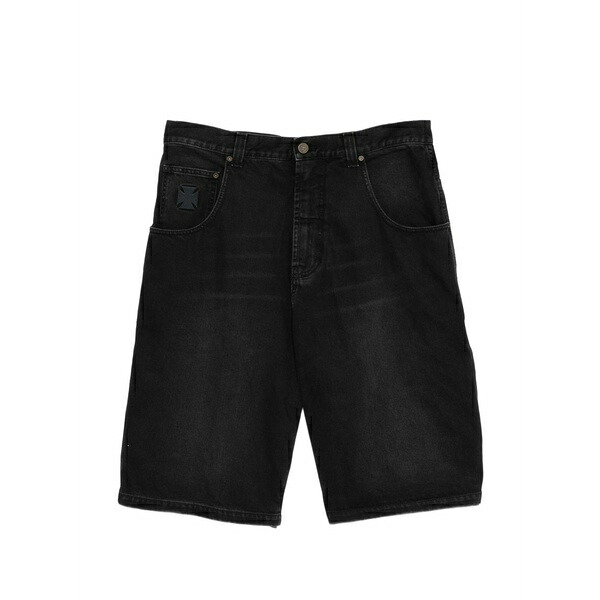 ヴェトモン メンズ カジュアルパンツ ボトムス Faded denim shorts Black｜asty