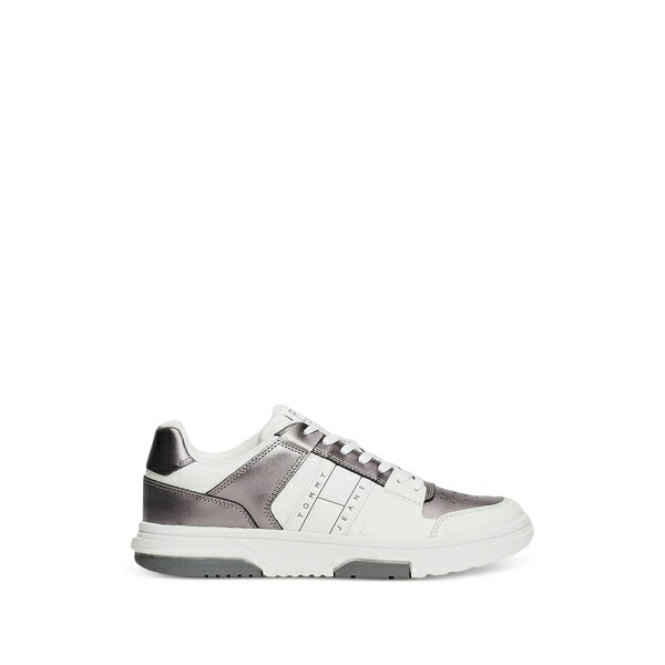 トミー ヒルフィガー レディース スニーカー シューズ Logo-detail sneakers White