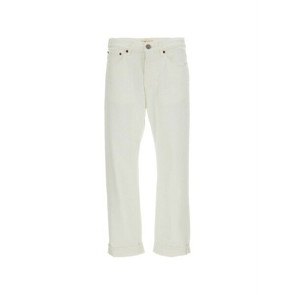 テラ・ジェノバ メンズ ジーンズズボン下 ボトムス Rodolfo relaxed-fit jeans White