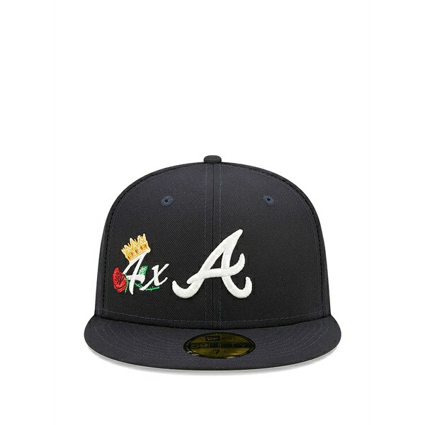 ニュー内鰓 メンズ 鳥打ち帽 付属物 Embroidered-detail hat Blue
