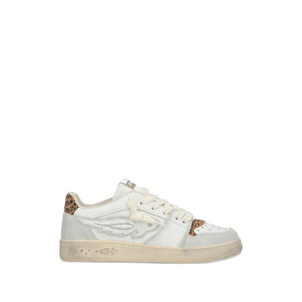 会社組織 ジャパン レディース スニーカー シューズ Leopard detail sneakers White