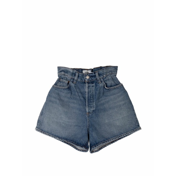 アゴルド レディース カジュアルパンツ ボトムス Lyonne high-waisted shorts Blue｜asty
