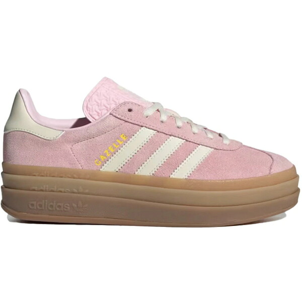 adidas アディダス レディース スニーカー  【adidas Gazelle Bold Clear Pink Cream White (Women)】  サイズ US_7.5(24.5cm) Clear Pink /Cream White/Gold Metallic