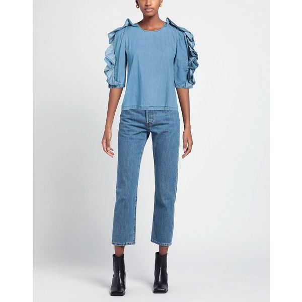 カオスジーンズ レディース シャツ Blue トップス Blouses