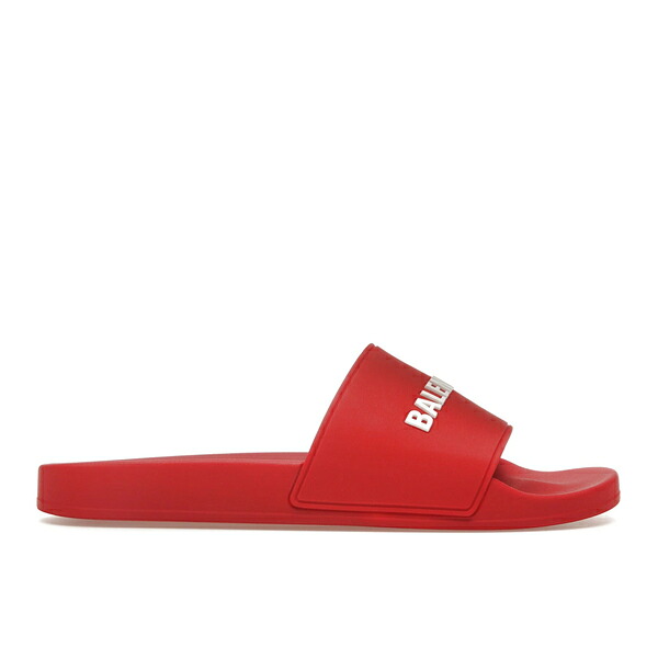 Balenciaga バレンシアガ メンズ スニーカー  【Balenciaga Pool Slide Red White】  サイズ US_M_14 Red/White
