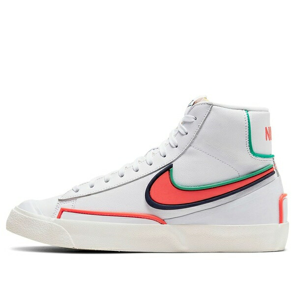 Nike ナイキ レディース スニーカー  【(WMNS) Nike Blazer Mid \u002777 \u0027Infinite White Crimson\u0027 DC1746-103】  大きさ US_6(23.0糎)