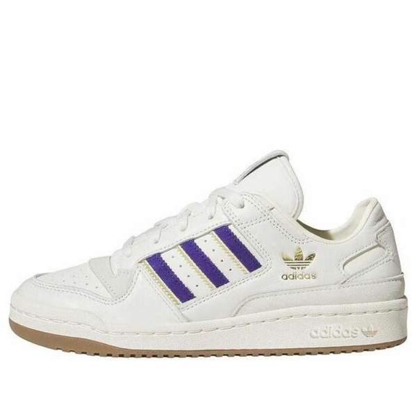 adidas アディダス レディース スニーカー  【(WMNS) adidas Forum Low CL \u0027Cloud White Collegiate Purple Cream White\u0027 JH7940】  大きさ US_W_11