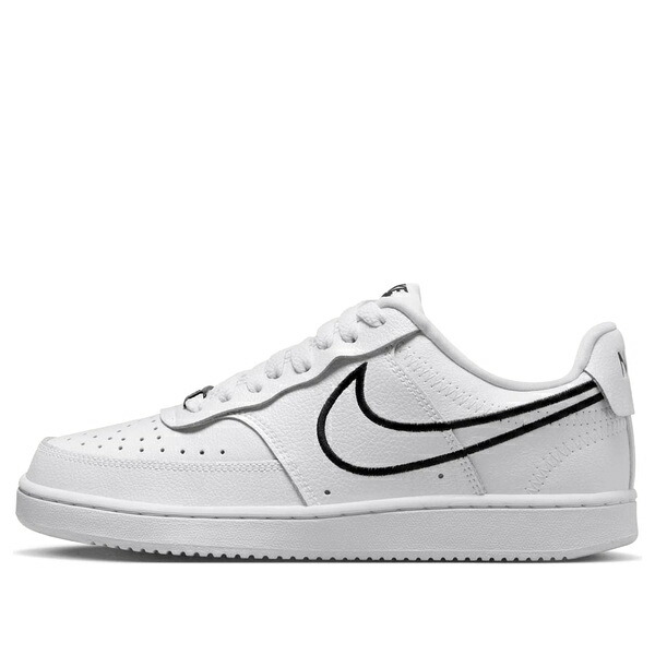 Nike ナイキ レディース スニーカー  【(WMNS) Nike Court Vision Low Premium White Black FZ0637-100】  サイズ US_6(23.0cm)